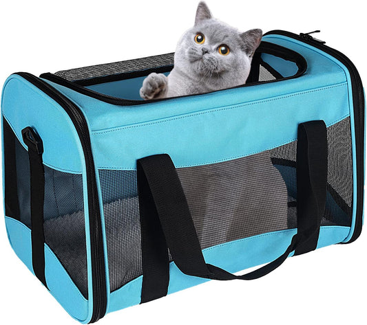 Cat Carrying Case - Airline Approved Pet Carrier for Travel