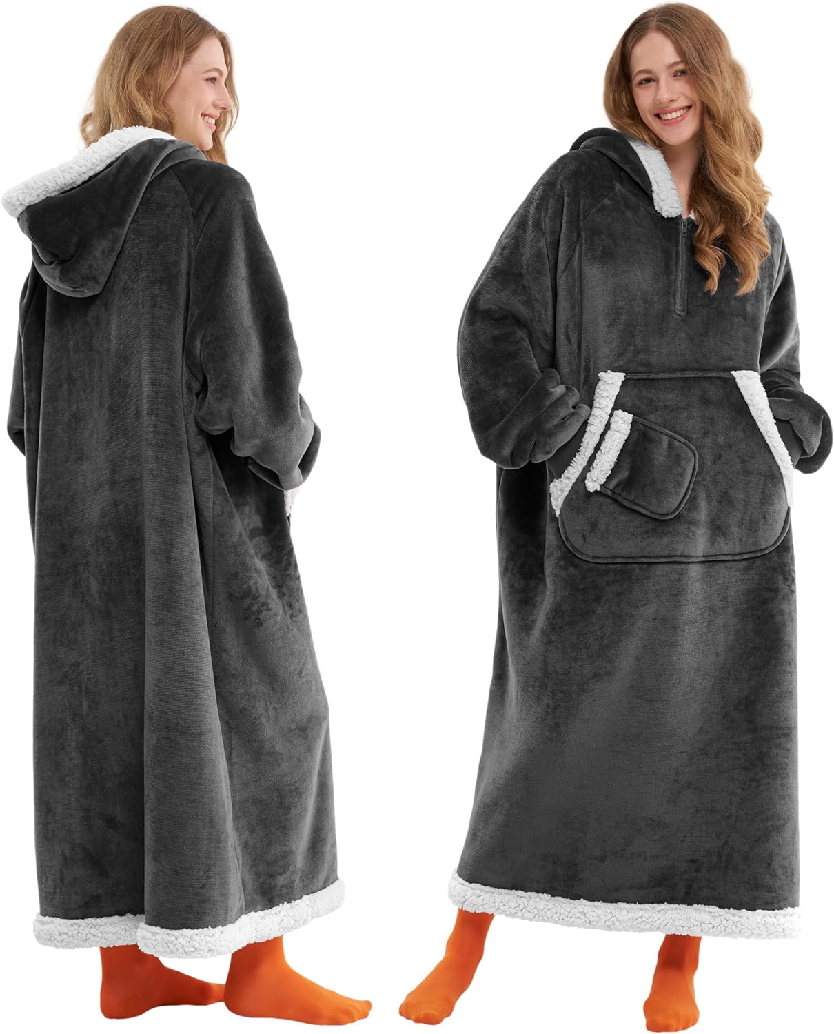 Giggling Getup Wearable Blanket Hoodie for Cozy Comfort Gifts