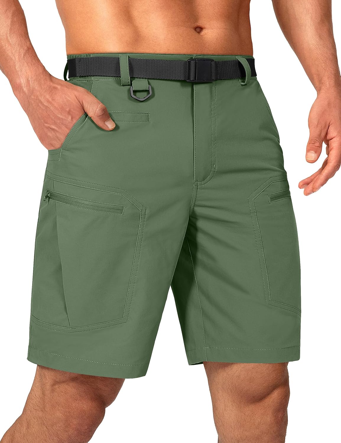Mens Cargo Hiking Shorts Lightweight Quick Dry Tactical Shorts