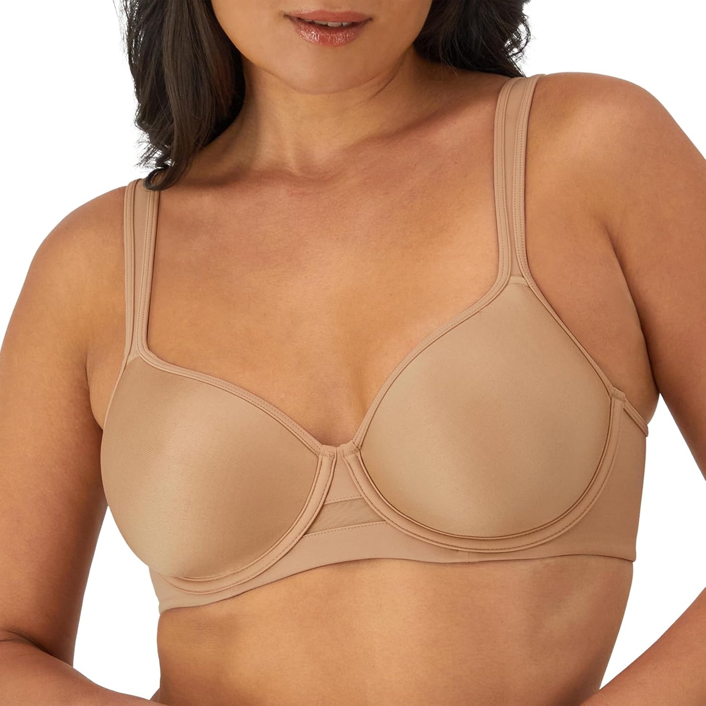 Bali Women's One Smooth U Ultra Light Minimizer Underwire Bra