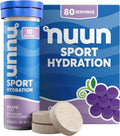 Nuun Sport Electrolyte Tablets Grape - Hydration for Active Life