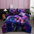 A Nice Night Galaxy Twin Comforter Set - Dreamy Butterfly