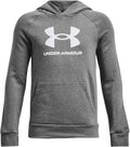 Under Armour boys Rival Fleece Big Logo Hoodie - Soft, Warm Comfort