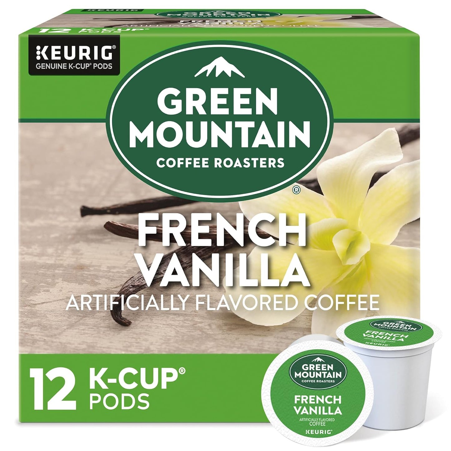 Delicious French Vanilla Flavor in Every Cup!