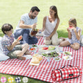 ZAZE Picnic Blanket Extra Large 80in x 80in - Oversized Waterproof Mat