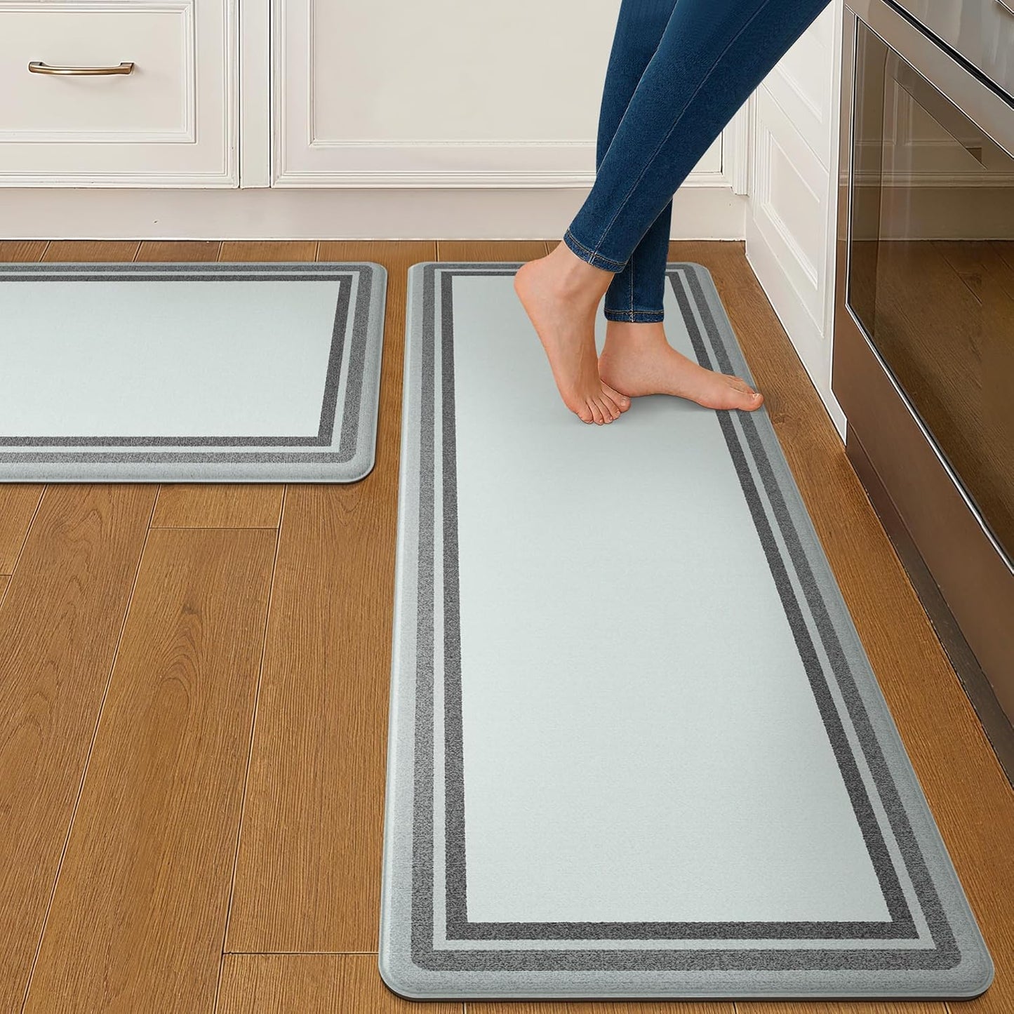 GENIMO Kitchen Mats for Floor - Cushioned Anti-Fatigue Comfort