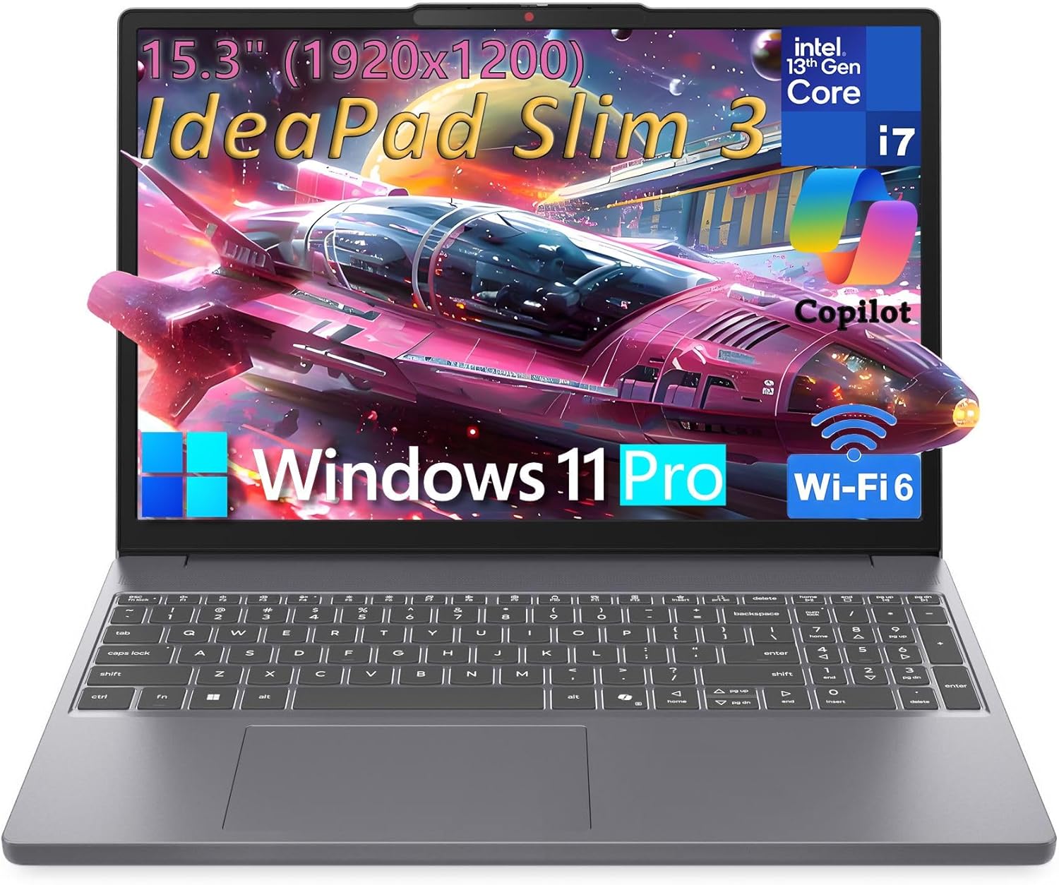 Lenovo IdeaPad Slim 3 16 Laptop with Intel i7-13620H Processor