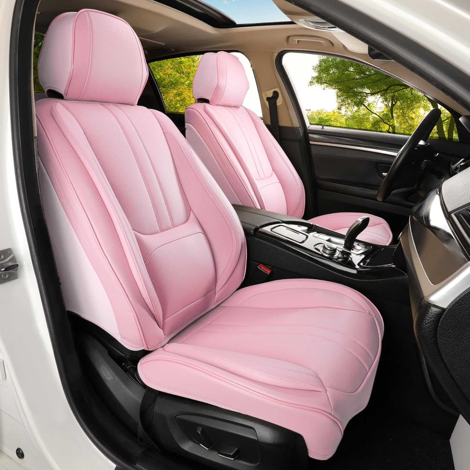 Custom Luxury Leather Car Seat Covers for Honda Ridgeline 2006-2025