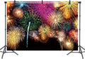 10x8ft Vinyl Sparklers Fireworks Backdrop - Photo Party Background