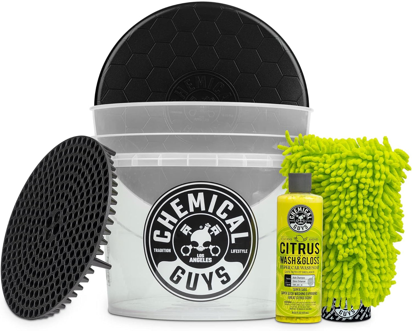 Ultimate Scratch-Free Detailing Car Wash Bucket Kit for All Vehicles