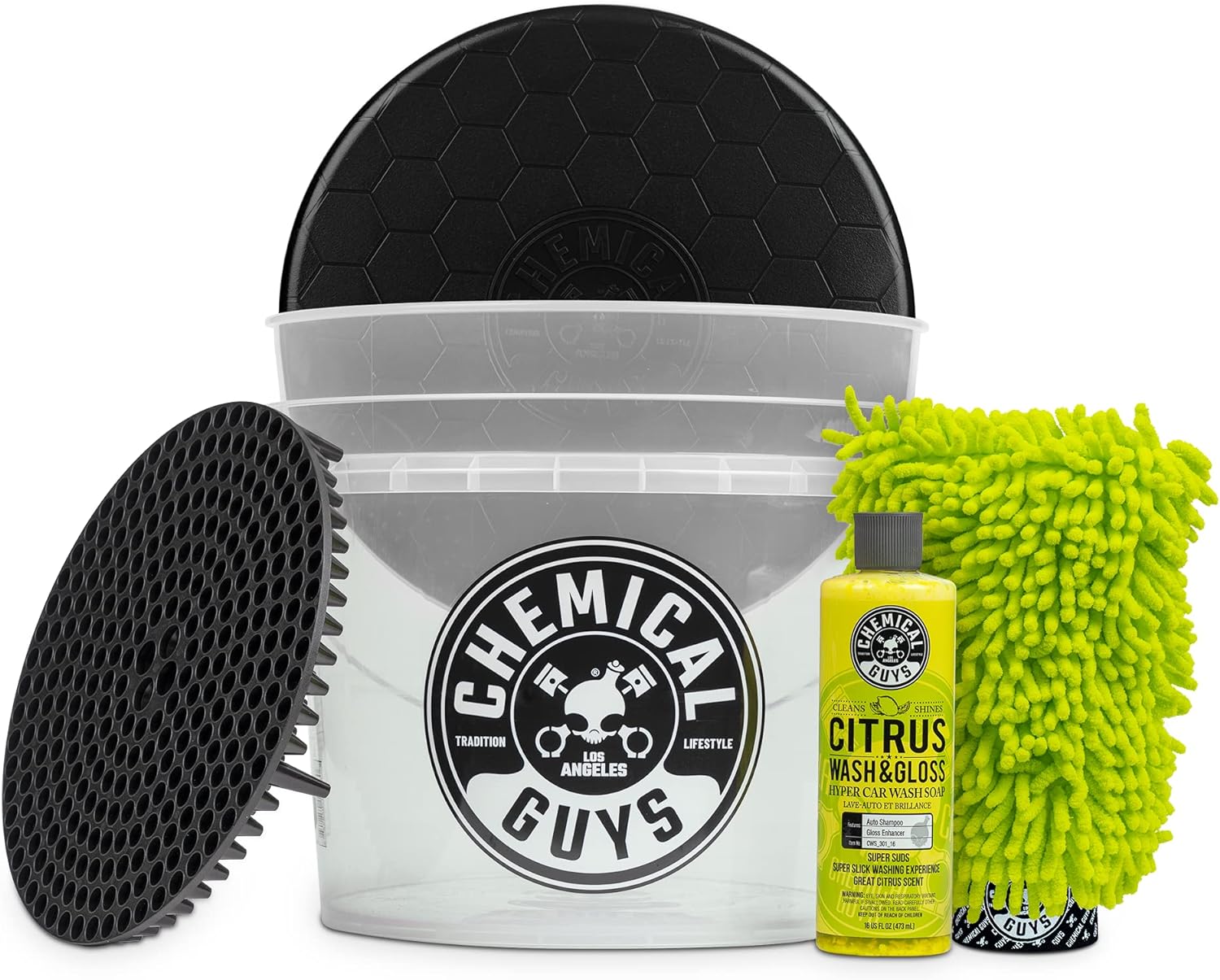 Ultimate Scratch-Free Detailing Car Wash Bucket Kit for All Vehicles
