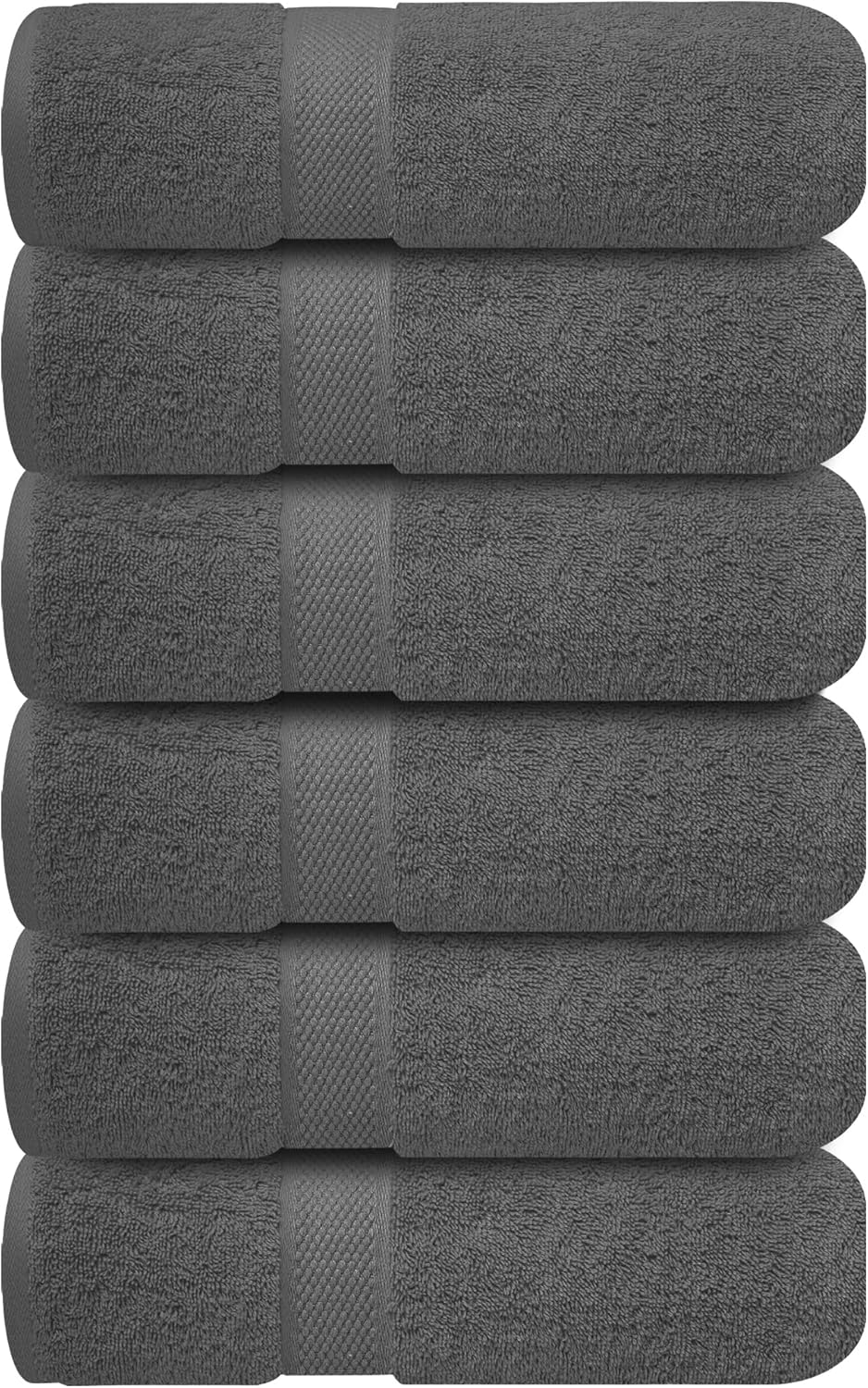Luxury 100% Ring-Spun Cotton Hand Towels for Bathroom Use