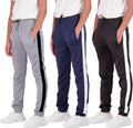 Boy's Mesh Jogger Sweatpants 3-Pack - Breathable Athletic Pants kids