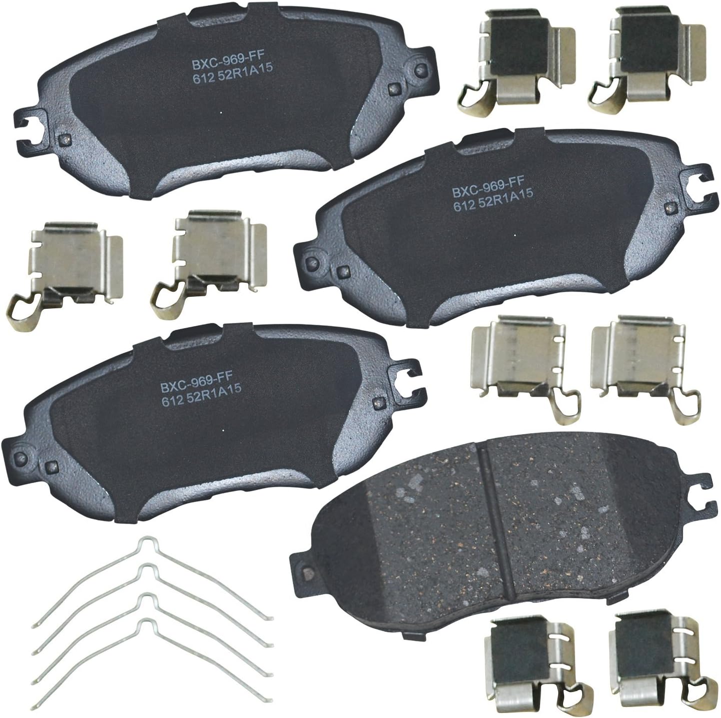 Bendix Premium SBC612 Ceramic Brake Pads for Lexus LS400 1994-1993