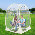 DoCred Pop-Up Weatherproof Sports Tent - 540 Clear Bubble - Rain Shelter