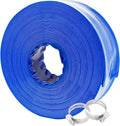Poolvio 1-1/2in x 100ft Professional Backwash Hose - Heavy Duty