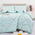 Full Butterfly Comforter Set for Girls - Pale Green Full Bedding
