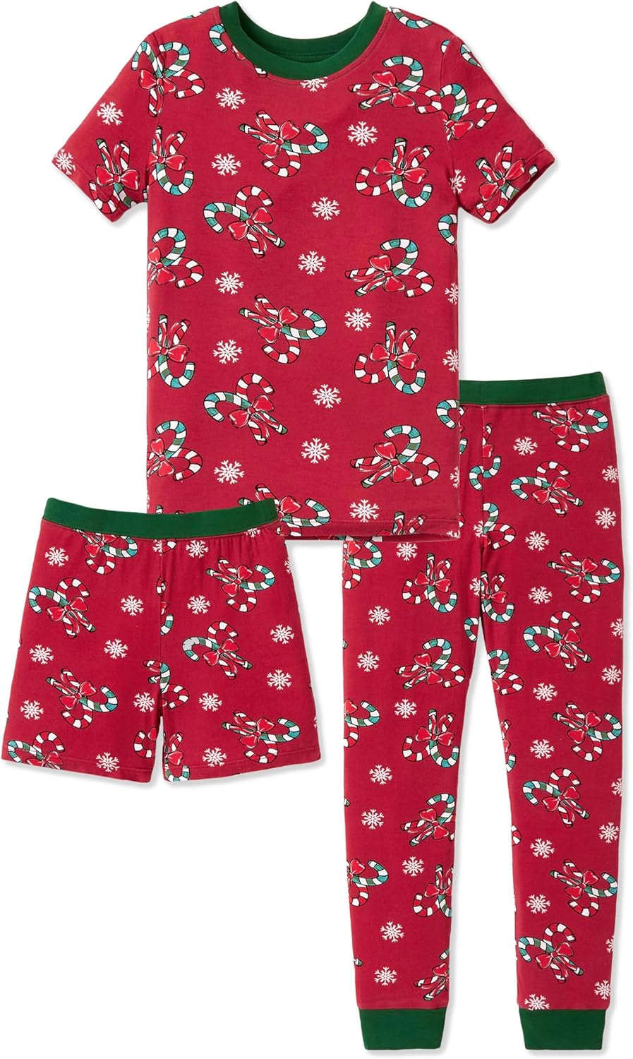 Kids 3-Piece Pajama Sets with Bamboo Viscose for All Seasons