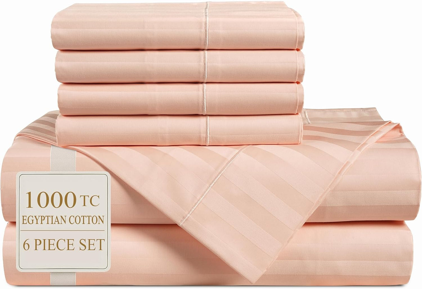 Casa Platino 100% Egyptian Cotton King Size Sheets Set Review