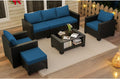 KIGOTY Patio Furniture Set 7 Pieces Conversation Set - Modular Outdoor