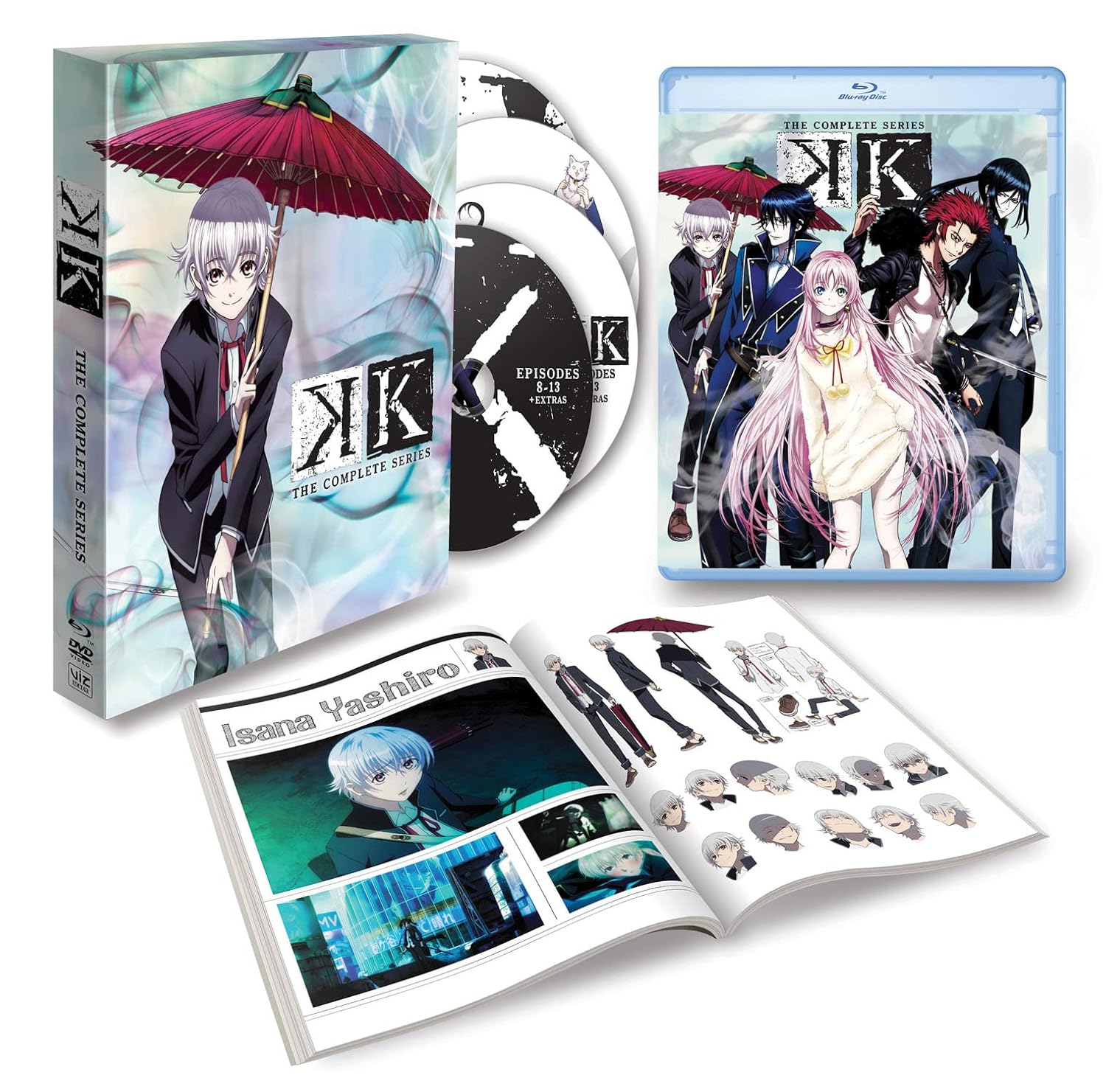 K - The Complete Series Limited Edition Blu-ray/DVD Combo Review
