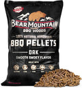 Bear Mountain Oak Wood Pellets 40 Lbs - Smooth Smoke for Grill
