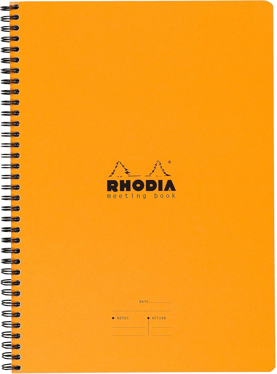 Rhodia Orange Meeting Book - Efficient Organization