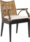 Safavieh Rattan Arm Chair: Tropical Elegance