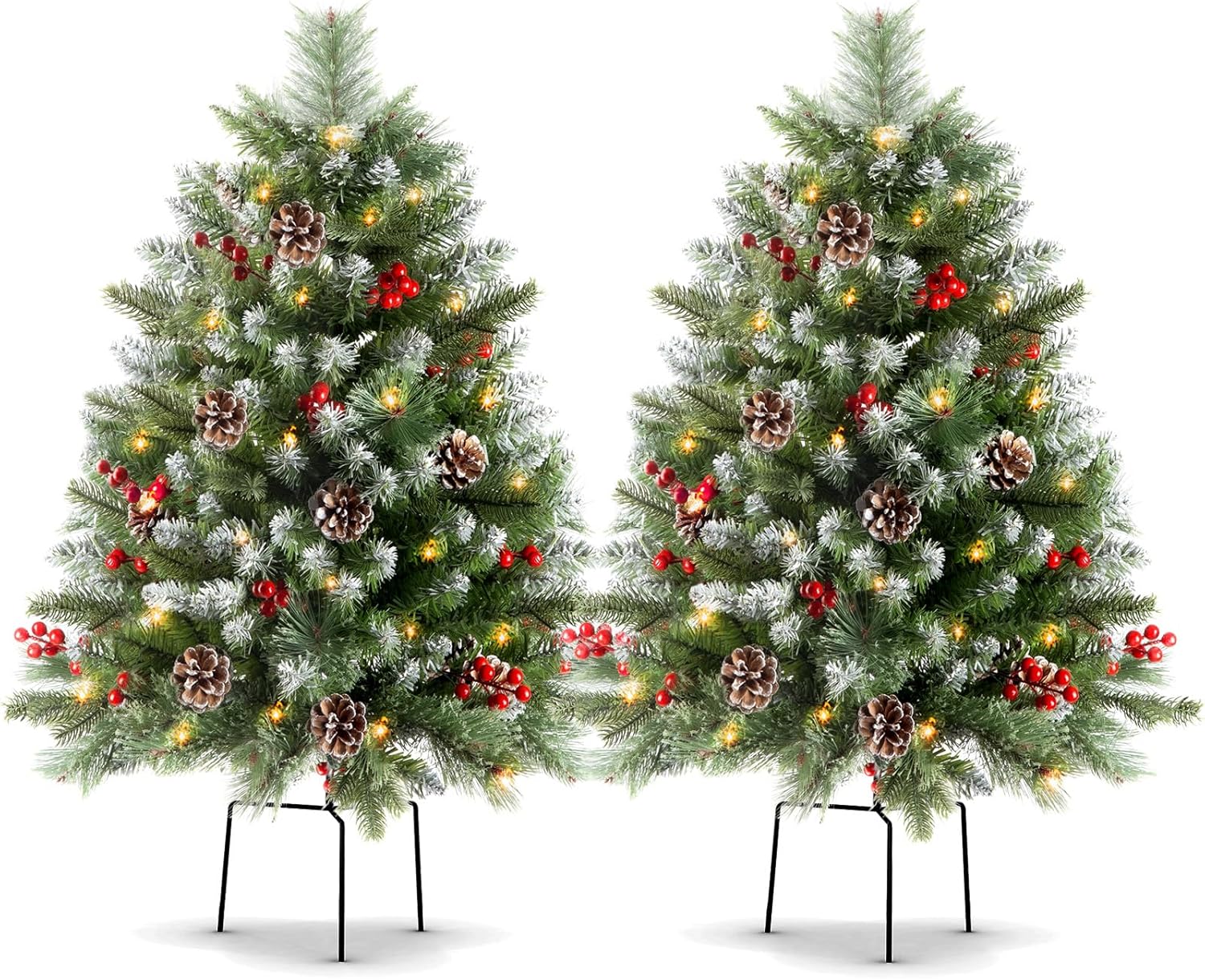 34 Prelit Small Christmas Tree with Lights for Holiday Decor