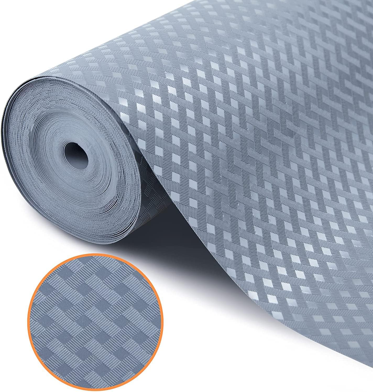 Shelf Liners for Kitchen Cabinets Non Adhesive EVA Material