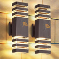 DASTOR Dusk to Dawn Outdoor Wall Lights for Modern Homes