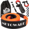 Heavy Duty Tow Strap Recovery Kit 3in x 20ft - Durable Off-Road