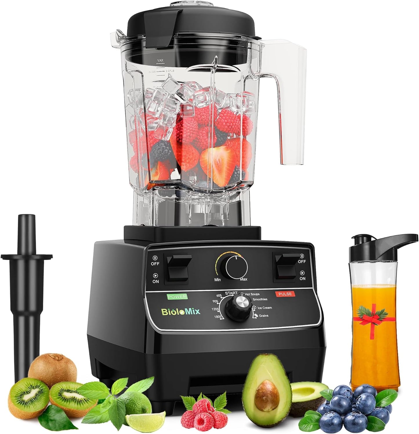 Biolomix 2200W Commercial Blender - Power & Precision