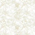 Peel and Stick Floral Wallpaper 394 x 17.3 in - Neutral Beige Boho
