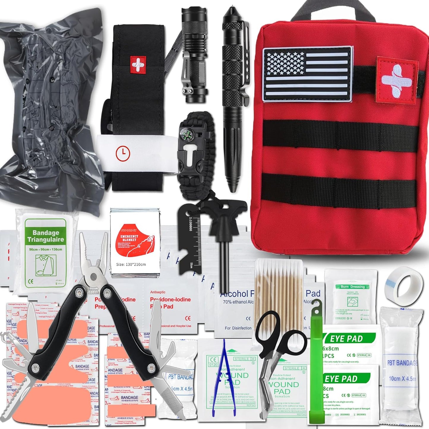 Ultimate Survival First Aid Kit by SUPOLOGY
