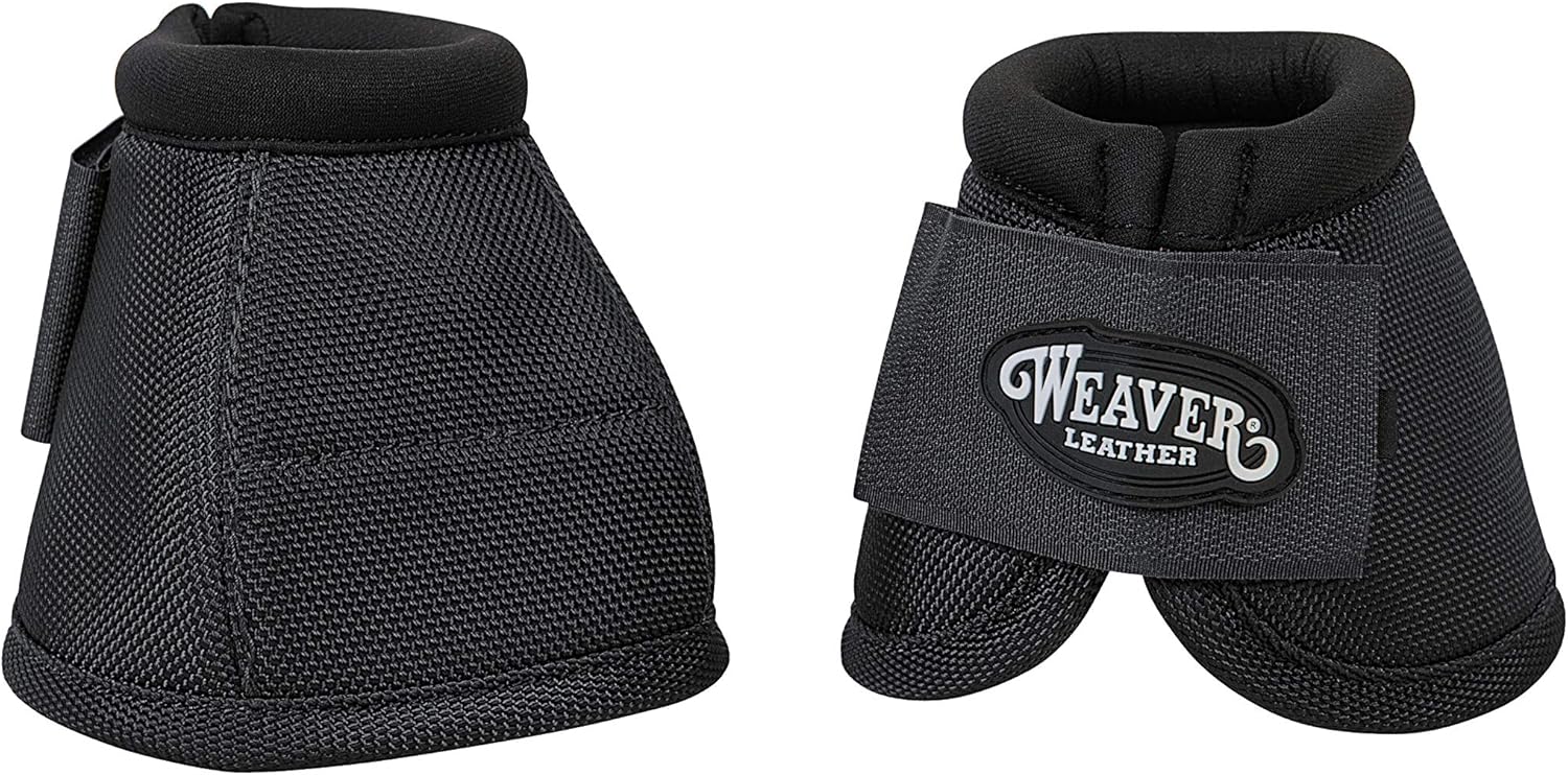 Weaver Leather No-Turn Bell Boots for Ultimate Hoof Protection