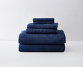 Bath Towels Set Highly Absorbent Cotton 6-Piece - Soft, Low-Lint