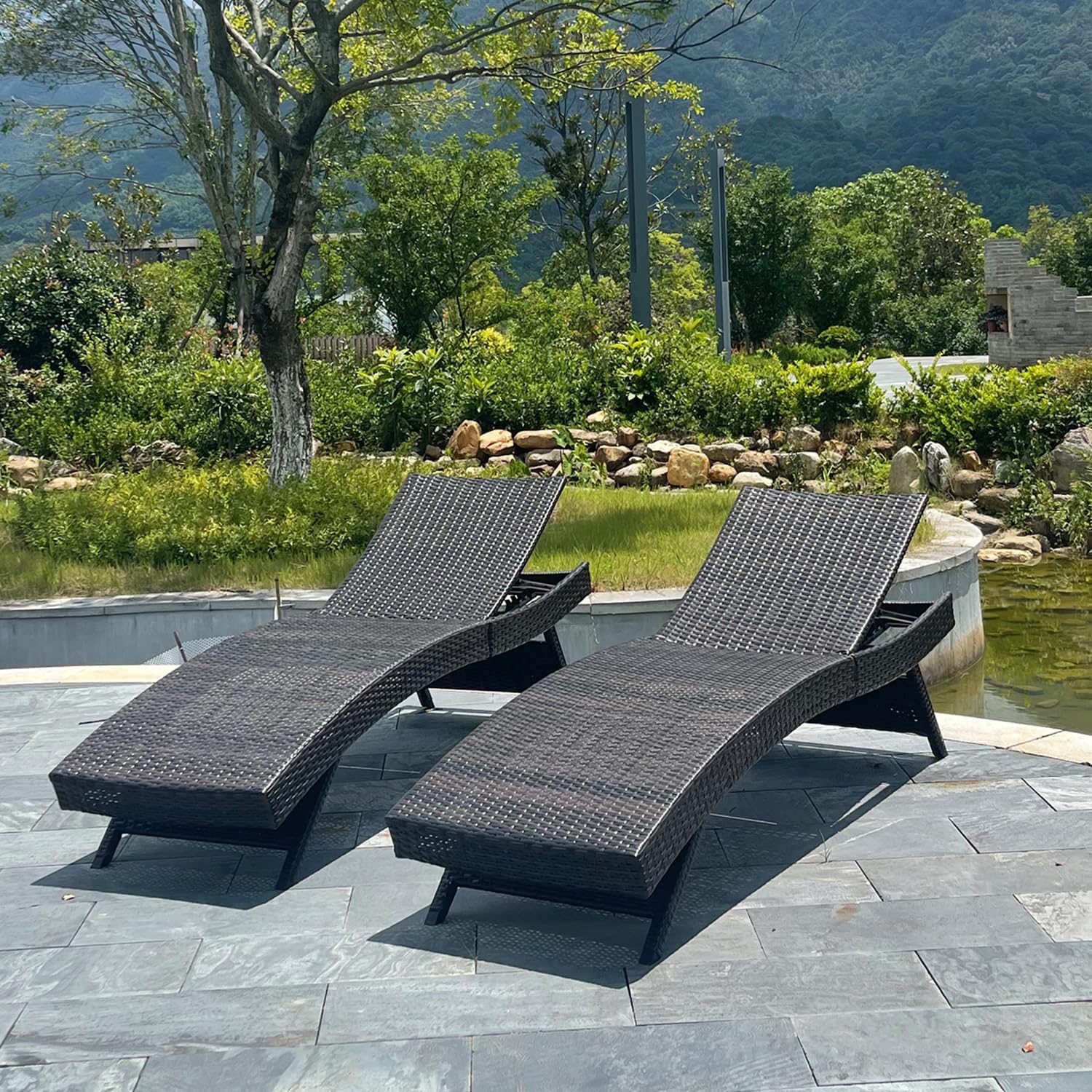 Set of 2 Folding Chairs for Ultimate Outdoor Relaxation