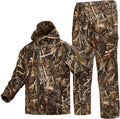 Quiet Hunting Clothes Suit Camouflage Hoodie Jacket Pants