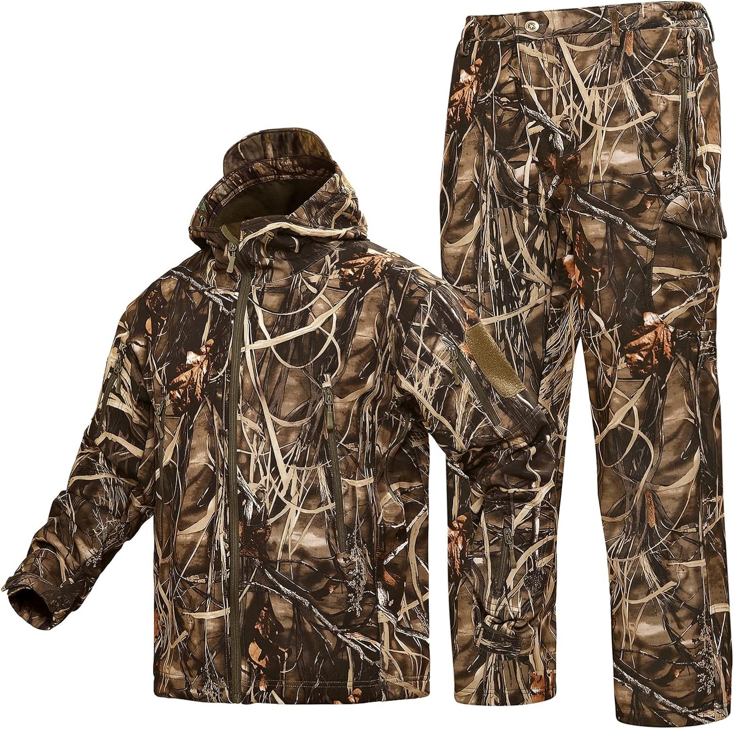 Quiet Hunting Clothes Suit for Comfort and Concealment