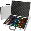 Tuning Forks for Healing Chakra Set - 8 Weighted Sound Therapy Forks