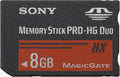 Sony Memory Stick PRO-HG Duo 8GB MSHX8B - Reliable Photo Storage