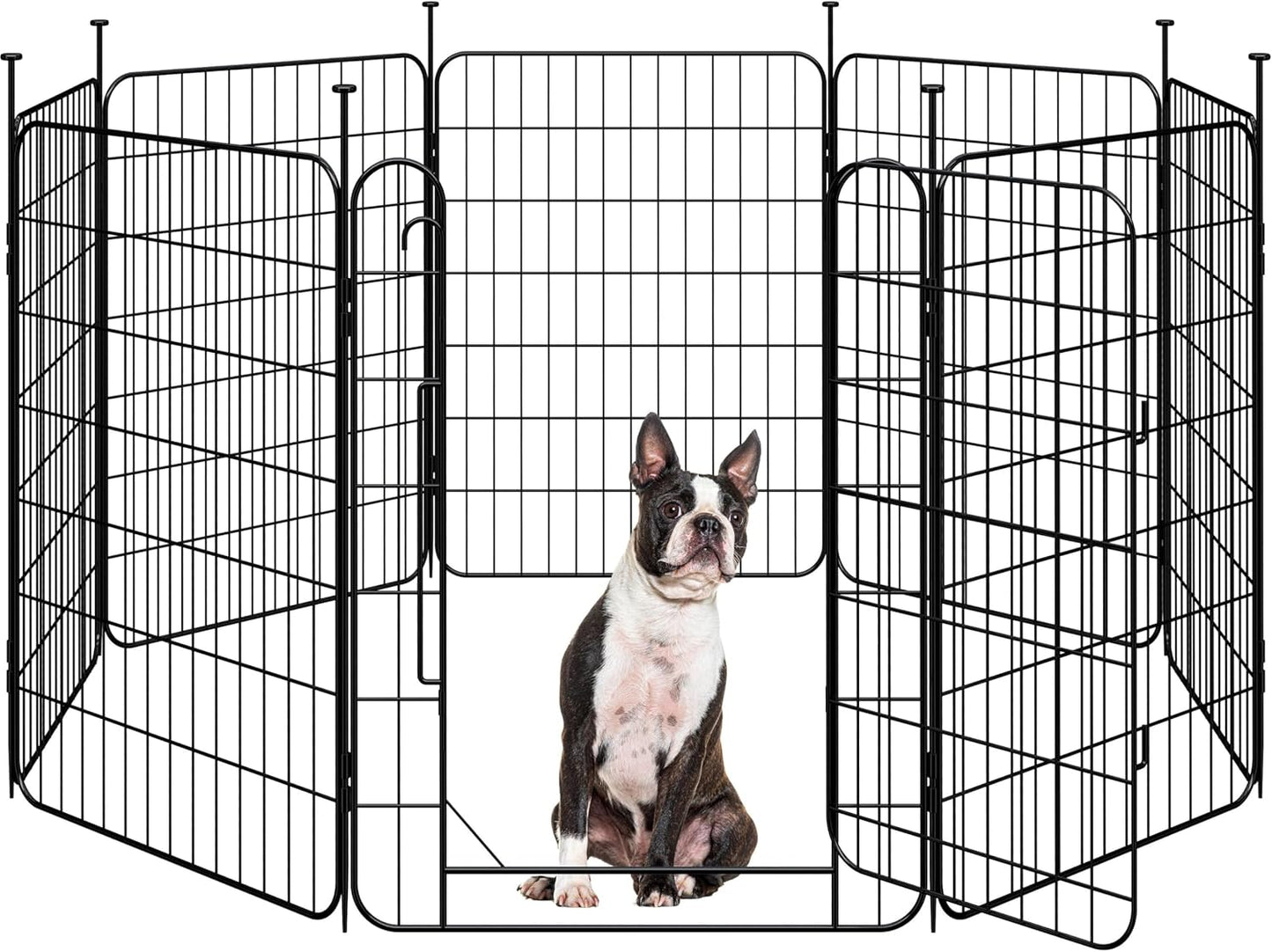 Yaheetech Dog Playpen for Small Dogs - Expandable Pet Fence