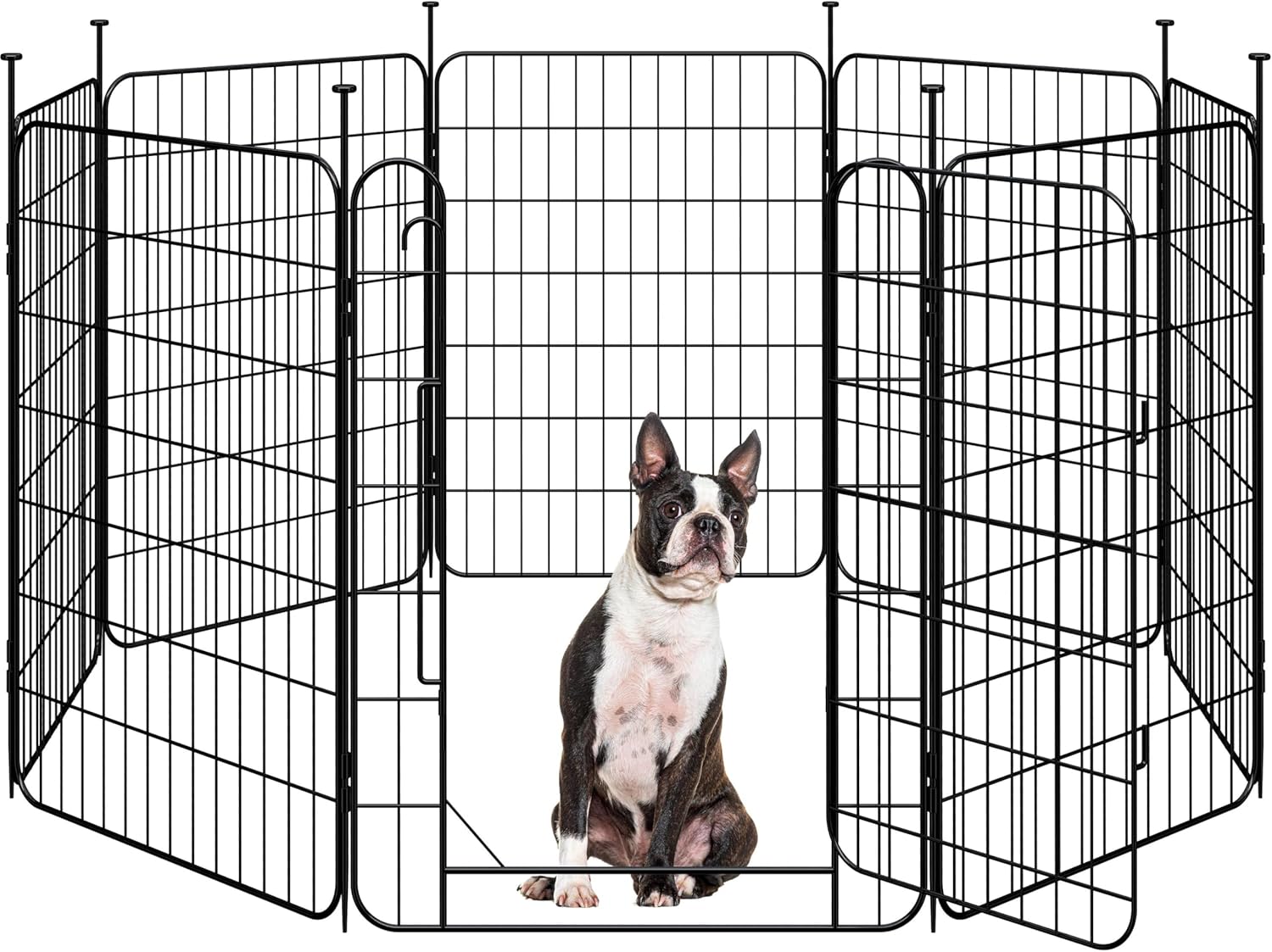 Yaheetech Dog Playpen for Small Dogs - Expandable Pet Fence