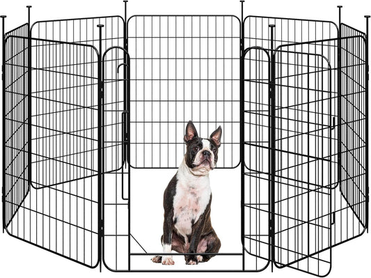 Yaheetech Dog Playpen for Small Dogs - Expandable Pet Fence