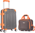Rockland London Hardside Expandable Luggage 2pc Set - Lightweight