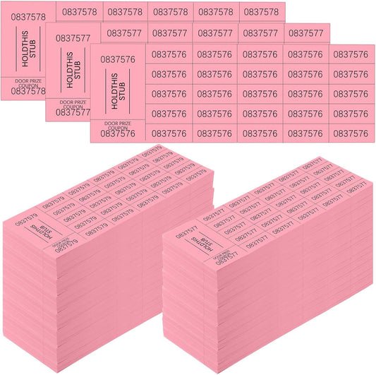 Kosiz 2000 Sheets Raffle Ticket for Events and Auctions