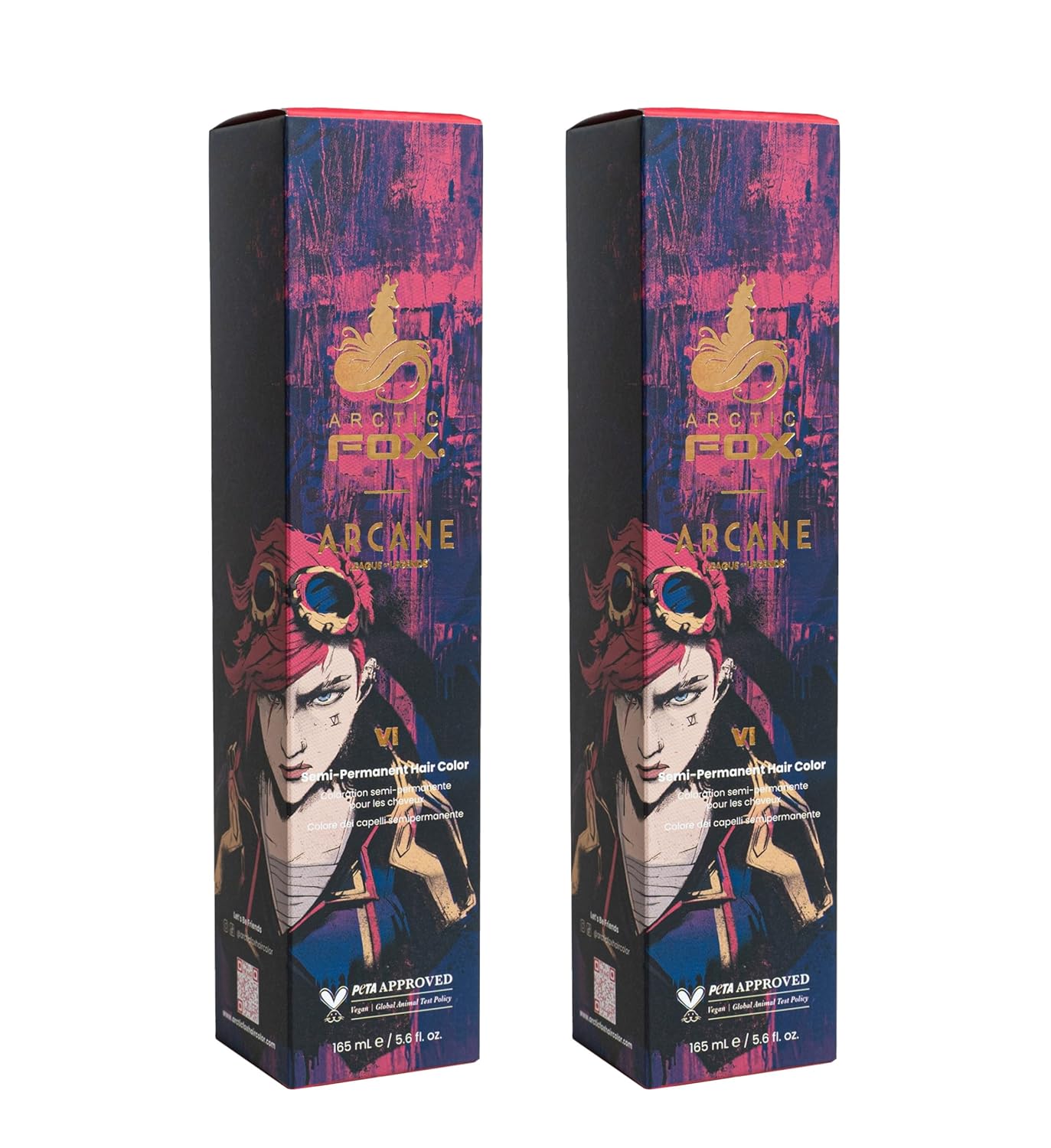 Vibrant Hot Pink Semi Permanent Hair Dye for Bold Styles