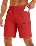 MAGCOMSEN Men's Hiking Cargo Shorts 9ft Quick Dry Lightweight Shorts