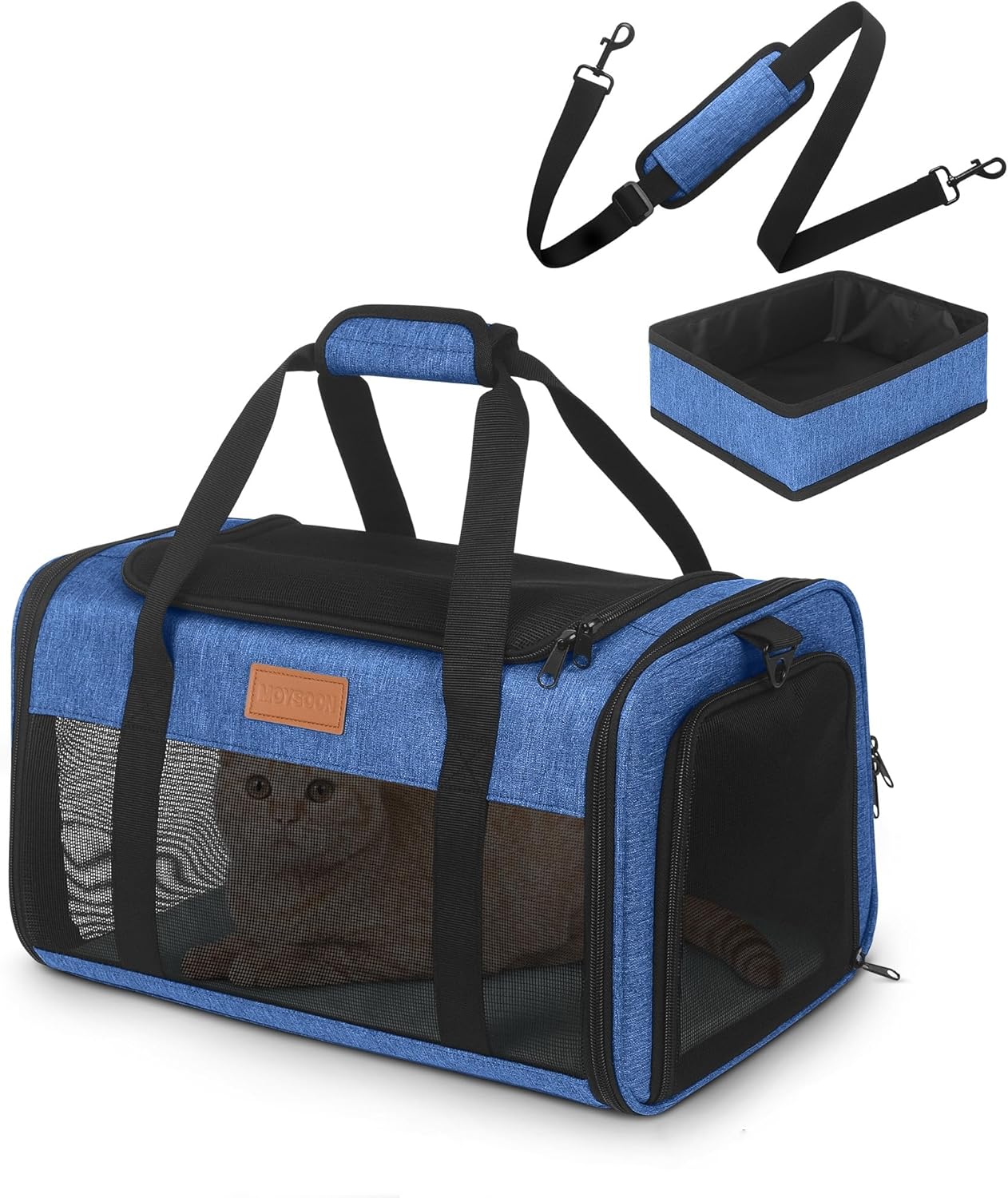 PETUX TSA Approved Pet Carrier for Small Cats and Puppies